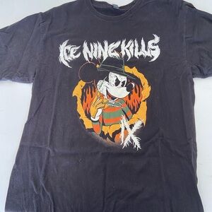 Ice Nine Kills Freddy Krueger Mickey Mouse Tour 2019 size Large